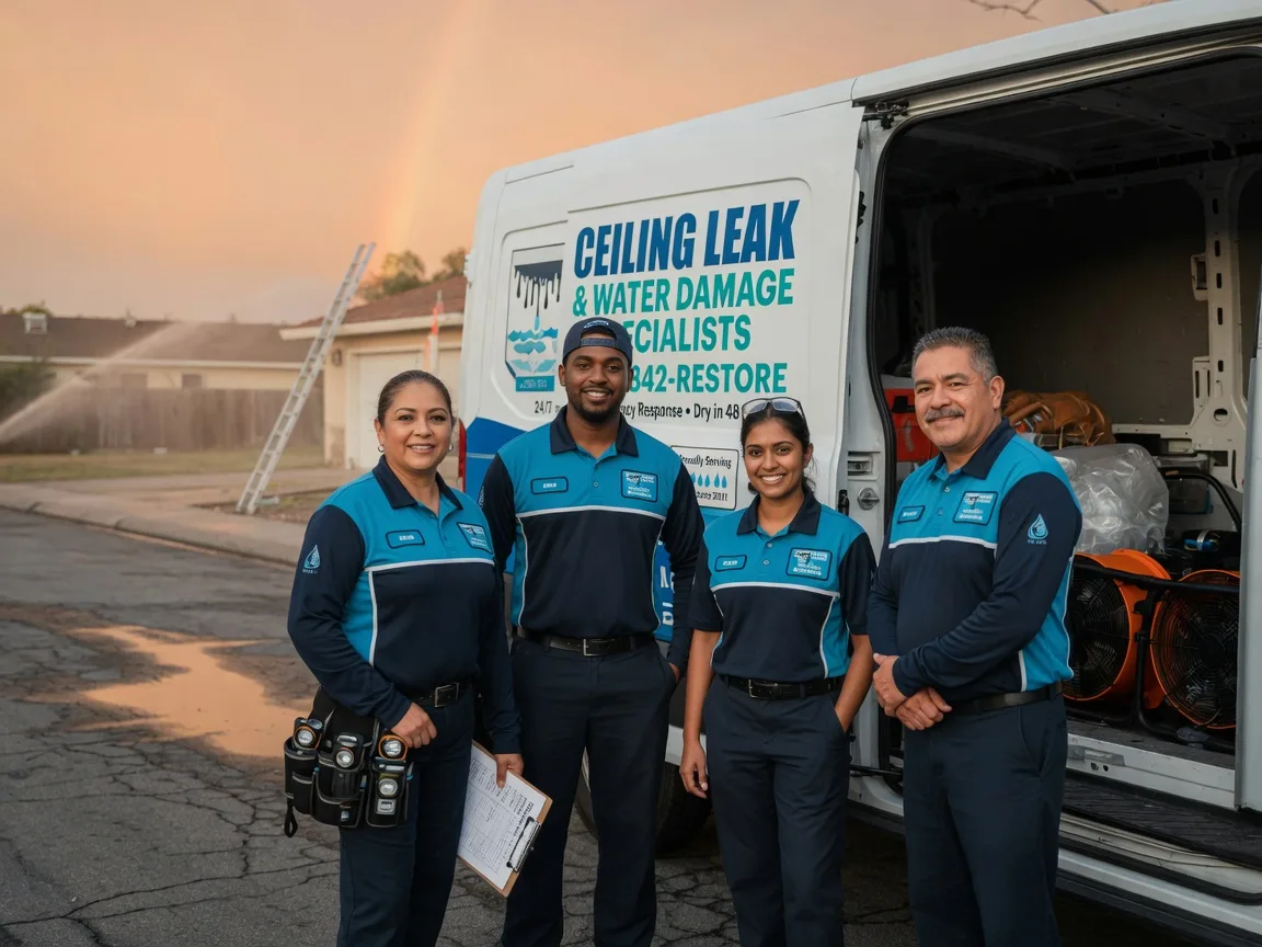 Ceiling Leak Cleanup company in Louisiana
