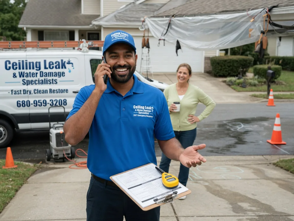 Ceiling Leak Cleanup Louisiana FAQs